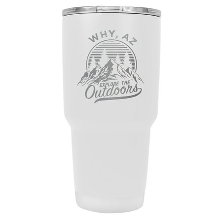 Why Arizona Souvenir Laser Engraved 24 oz Insulated Stainless Steel Tumbler White White.
Why Arizona Souvenir Laser Engraved 24 oz Insulated Stainless Steel Tumbler White White.
