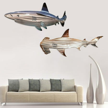 gotofar Hanging Pendant Delicate Realistic Stainless Steel Anti-rust Fish Shape Art Wall Decoration for Living Room
gotofar Hanging Pendant Delicate Realistic Stainless Steel Anti-rust Fish Shape Art Wall Decoration for Living Room