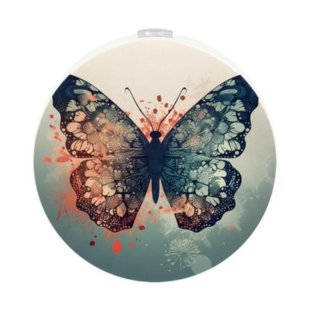 josid Butterfly Pattern Round LED Night Light 2-Pack Plastic Circular Night Lamp for Indoor Use ABS Material with 360° Illumination Ideal for Nighttime Reading and Safety Lighting
josid Butterfly Pattern Round LED Night Light 2-Pack Plastic Circular Night Lamp for Indoor Use ABS Material with 360° Illumination Ideal for Nighttime Reading and Safety Lighting