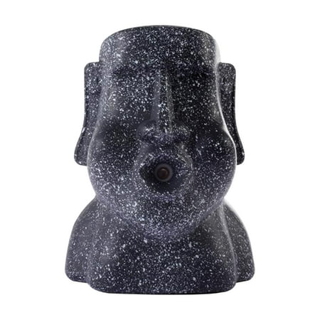 Retro Moai Statue Humidifier Tabletop 220ml Auto Shut-Off Retro Appearance Make Life More Tasteful - Black
Retro Moai Statue Humidifier Tabletop 220ml Auto Shut-Off Retro Appearance Make Life More Tasteful - Black