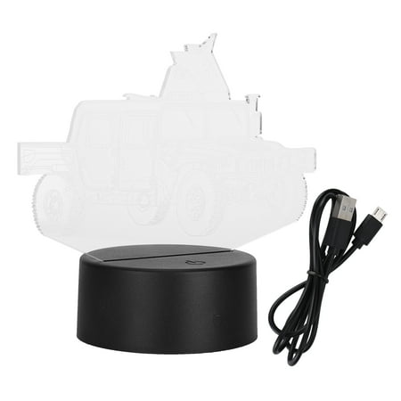 Night Light 7 Colors 3D Cool Car Acrylic Lamp with Touch Switch for Desk Decoration Gift
Night Light 7 Colors 3D Cool Car Acrylic Lamp with Touch Switch for Desk Decoration Gift