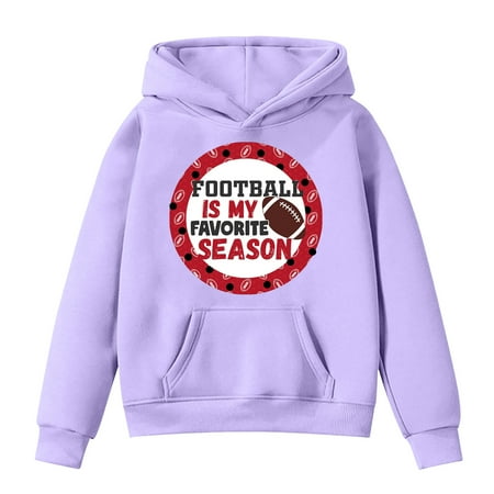 Y2K Hoodies for Kids 10-12 Boys Toddler Kids Football Fans Teen Sweatshirt Player Sports Retro Kids Boys Girls Rugby Pullover Hoodie Sweatshirt Clothes for Kids Purple 110
Y2K Hoodies for Kids 10-12 Boys Toddler Kids Football Fans Teen Sweatshirt Player Sports Retro Kids Boys Girls Rugby Pullover Hoodie Sweatshirt Clothes for Kids Purple 110