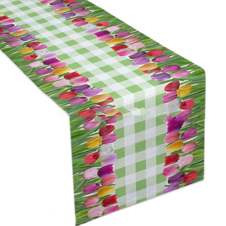 Wanwan Anti-fade Table Runner Decorative Polyester High Temperature Resistant Tulip Table Cover for Home
Wanwan Anti-fade Table Runner Decorative Polyester High Temperature Resistant Tulip Table Cover for Home