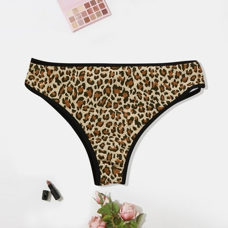 XIAOFFENN High Waisted Underwear For Women Postpartum Underwear Leopard Print Women Translucent Underwear Sheer Lace Tank Lace Sexy Underpant Clearance
XIAOFFENN High Waisted Underwear For Women Postpartum Underwear Leopard Print Women Translucent Underwear Sheer Lace Tank Lace Sexy Underpant Clearance