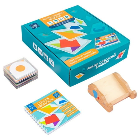 1 Set Wooden Creative Figure Layered Toy Jigsaw Puzzle Toy Educational Toy