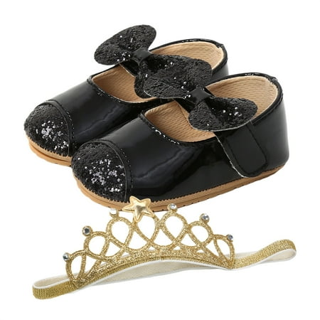 Liangchengmei Baby Girl Shoes Mary Jane Flats with Bowknot Non-Slip Toddler First Walkers Infant Dress Shoes
Liangchengmei Baby Girl Shoes Mary Jane Flats with Bowknot Non-Slip Toddler First Walkers Infant Dress Shoes