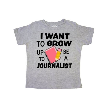 Inktastic I Want To Grow Up To Be A Journalist Gift Toddler Boy or Toddler Girl T-Shirt
Inktastic I Want To Grow Up To Be A Journalist Gift Toddler Boy or Toddler Girl T-Shirt