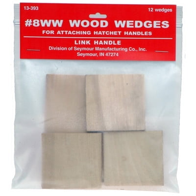 Link Handles 64158 No. 9WW wood wedges for double bit axes 12 wedges per pack (min qty 12 pks)
Link Handles 64158 No. 9WW wood wedges for double bit axes 12 wedges per pack (min qty 12 pks)