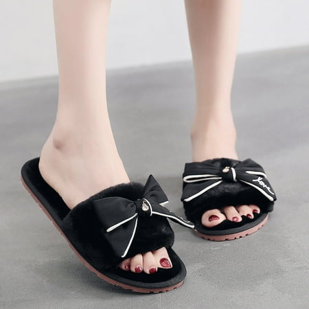Home Bow Keep Slippers Slip On Warm Furry Toe Shoes Home Plush Flat Open Women Women s Slipper No Slip Slippers for Women Women Thong Slippers Size 11 Oh Yeah Slippers Women Bubble Slippers for Women
Home Bow Keep Slippers Slip On Warm Furry Toe Shoes Home Plush Flat Open Women Women s Slipper No Slip Slippers for Women Women Thong Slippers Size 11 Oh Yeah Slippers Women Bubble Slippers for Women