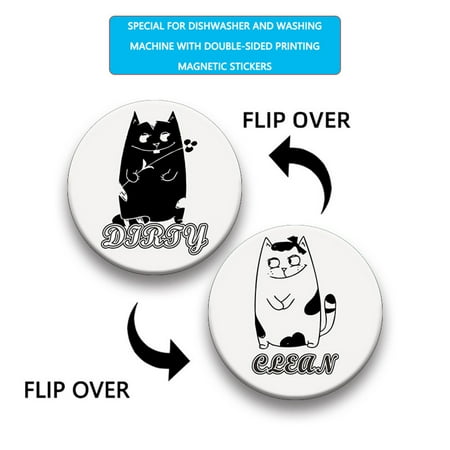 BeforeyaynFun And Practical Home Decor Double Sided Fridge Magnet Dishwasher Magnetic Sticker Clean Dirty Sign
BeforeyaynFun And Practical Home Decor Double Sided Fridge Magnet Dishwasher Magnetic Sticker Clean Dirty Sign