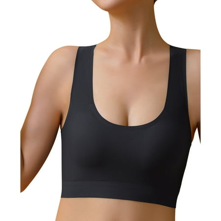 kpoplk Sexy Bras For Women Women s Push Up Plunge Bra Seamless Padded Wireless T-Shirt Bras(Black)
kpoplk Sexy Bras For Women Women s Push Up Plunge Bra Seamless Padded Wireless T-Shirt Bras(Black)