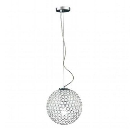 Elegant Designs 12 in. Round Genuine Crystal Ball Pendant Sphere with Accents Chrome
Elegant Designs 12 in. Round Genuine Crystal Ball Pendant Sphere with Accents Chrome