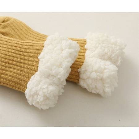 eczipvz Toddler Socks Baby Boy Girl Solid Ankle Crew Socks with Grips Toddler Kids Unisex Lined Warm Thick Cotton (Yellow 6-12 Months)
eczipvz Toddler Socks Baby Boy Girl Solid Ankle Crew Socks with Grips Toddler Kids Unisex Lined Warm Thick Cotton (Yellow 6-12 Months)