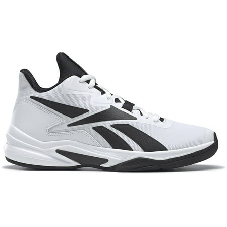 

Mens Reebok MORE BUCKETS Shoe Size: 13 Ftwr White - Black - Silver Met. Basketball