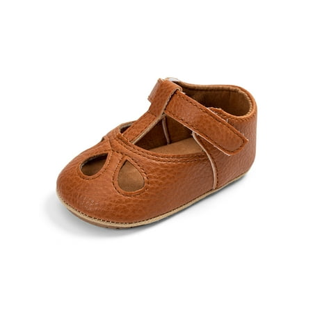 Gomelly Baby Girls Flats First Walkers Crib Shoes Soft Sole Princess Dress Shoe Breathable Sandals Infant Toddler Kids Brown 12-18 months
Gomelly Baby Girls Flats First Walkers Crib Shoes Soft Sole Princess Dress Shoe Breathable Sandals Infant Toddler Kids Brown 12-18 months