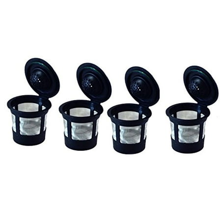 4 Pack Coffee Pods Reusable K-Cup Filter Pods for Keurig Fits ALL Models 1.0 and 2.0
4 Pack Coffee Pods Reusable K-Cup Filter Pods for Keurig Fits ALL Models 1.0 and 2.0