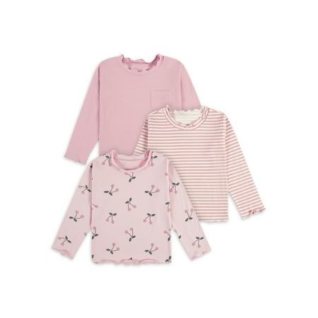 Modern Moments by Gerber Baby & Toddler Girls Long Sleeve Ribbed Tee 3-Pack (12M - 5T)
Modern Moments by Gerber Baby & Toddler Girls Long Sleeve Ribbed Tee 3-Pack (12M - 5T)