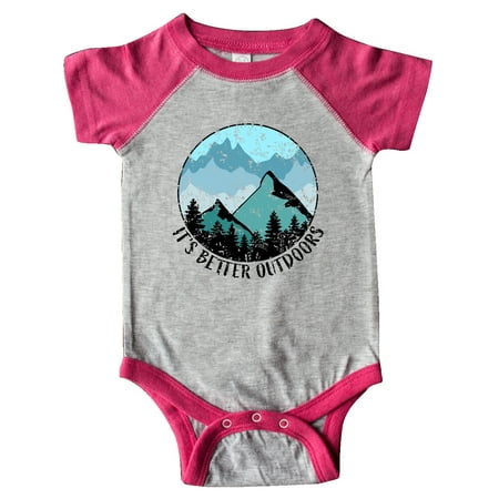 Inktastic It s Better Outdoors Mountains in Blue Distressed Gift Baby Boy or Baby Girl Bodysuit
Inktastic It s Better Outdoors Mountains in Blue Distressed Gift Baby Boy or Baby Girl Bodysuit