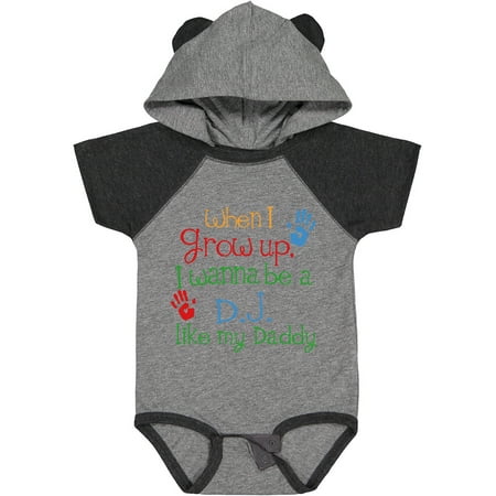 Inktastic Dj Like Daddy Gift Baby Boy or Baby Girl Bodysuit