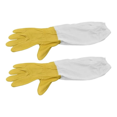 Younar Bee Keeping Gloves Thick Goatskin Leather Beekeeper s Gloves Heat Resistant Cooking Gloves Vented Beekeeper Protected Gloves For Beekeepers Hand Protection adaptable
Younar Bee Keeping Gloves Thick Goatskin Leather Beekeeper s Gloves Heat Resistant Cooking Gloves Vented Beekeeper Protected Gloves For Beekeepers Hand Protection adaptable