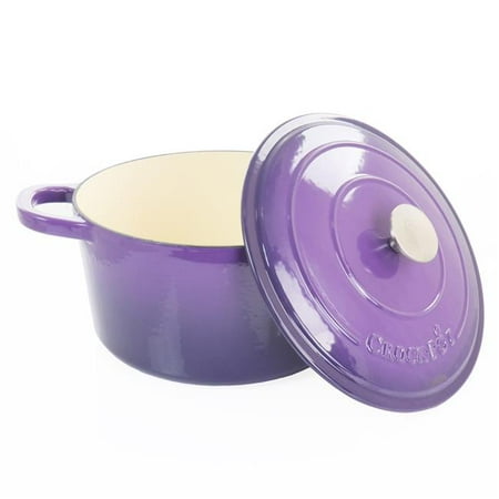 Crock-Pot Artisan 2 Piece 5 Quart Enameled Cast Iron Dutch Oven with Lid in Lavender
Crock-Pot Artisan 2 Piece 5 Quart Enameled Cast Iron Dutch Oven with Lid in Lavender