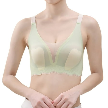 Tiqkatyck Womens Bras Clearance Ultra Thin Ice Silk Bra Comfort Bra Seamless Daily Sports Bra Beauty Back Yoga Bra Sports Bra Green L
Tiqkatyck Womens Bras Clearance Ultra Thin Ice Silk Bra Comfort Bra Seamless Daily Sports Bra Beauty Back Yoga Bra Sports Bra Green L
