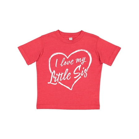 Inktastic I Love My Little Sis in White Chalk Heart Gift Toddler Boy or Toddler Girl T-Shirt
Inktastic I Love My Little Sis in White Chalk Heart Gift Toddler Boy or Toddler Girl T-Shirt