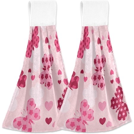 Bestwell Hanging Kitchen Towel 12 x 17 Speckled Butterfly Towel Set 2 Pieces of Dry Towels for Kitchen Bathroom Laundry Room Table
Bestwell Hanging Kitchen Towel 12 x 17 Speckled Butterfly Towel Set 2 Pieces of Dry Towels for Kitchen Bathroom Laundry Room Table