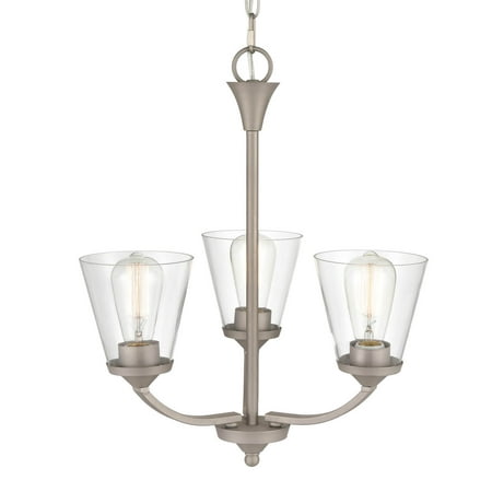 Millennium Lighting 9113 Josleen 3 Light 18 Wide Chandelier - Nickel