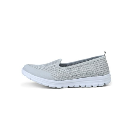 Sanviglor Womens Loafers Lightweight Walking Shoes Slip On Flats Workout Comfortable Pumps Sneakers Anti-Slip Mesh Casual Shoe Gray 5
Sanviglor Womens Loafers Lightweight Walking Shoes Slip On Flats Workout Comfortable Pumps Sneakers Anti-Slip Mesh Casual Shoe Gray 5