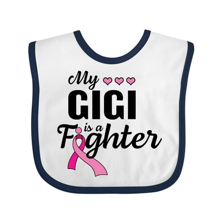 Inktastic Breast Cancer Awareness My Gigi is a Fighter Gift Baby Boy or Baby Girl Bib
Inktastic Breast Cancer Awareness My Gigi is a Fighter Gift Baby Boy or Baby Girl Bib