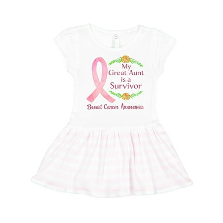 Inktastic My Great Aunt is a Survivor Breast Cancer Awareness Gift Toddler Girl Dress
Inktastic My Great Aunt is a Survivor Breast Cancer Awareness Gift Toddler Girl Dress