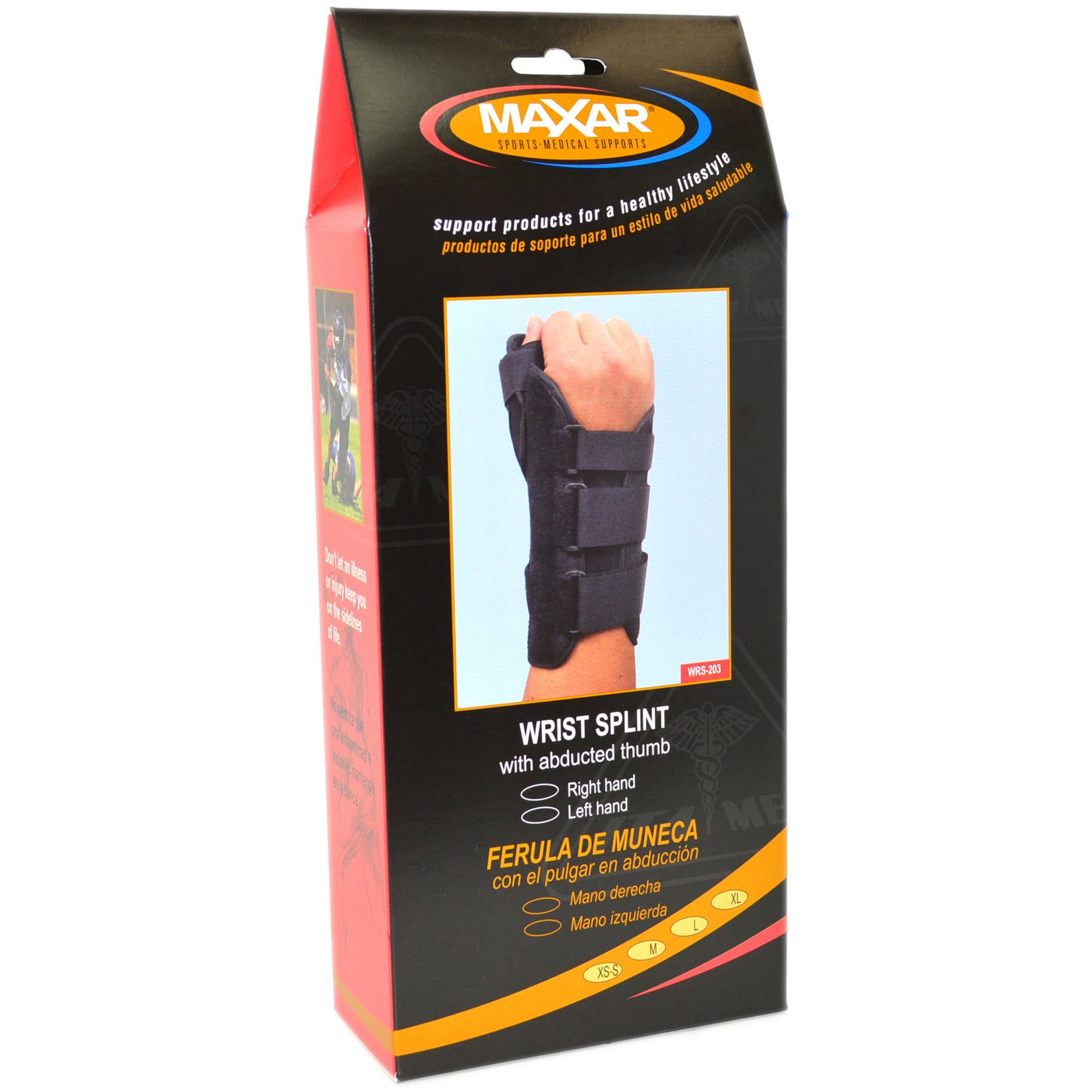 ACE ModerateStabilizing Support Splint Wrist Brace, 209623