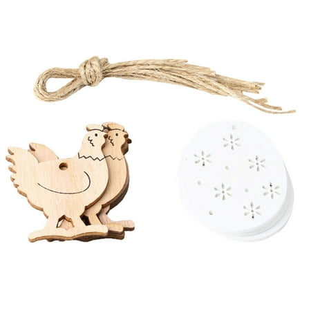 NUOLUX 16pcs Wooden Easter Pendants Eggs Cutouts Hanging Crafts Easter Decorations for Home Shop (with 16pcs 25cm Hemp Rope)
NUOLUX 16pcs Wooden Easter Pendants Eggs Cutouts Hanging Crafts Easter Decorations for Home Shop (with 16pcs 25cm Hemp Rope)