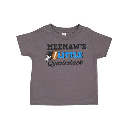 Inktastic Meemaws Little Quarterback with Football and Helmet Gift Toddler Boy or Toddler Girl T-Shirt
Inktastic Meemaws Little Quarterback with Football and Helmet Gift Toddler Boy or Toddler Girl T-Shirt