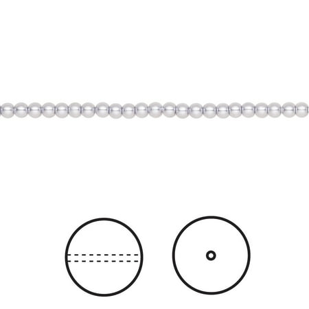 Pearl Crystal Passions lavender 2mm round (5810). Sold per pkg of 100.