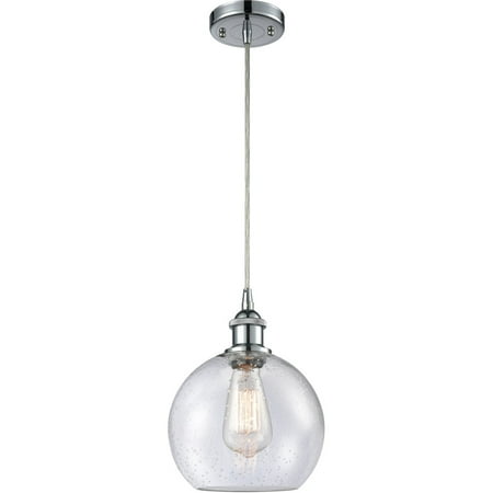 Polished Chrome Tone Mini Pendants 8 Wide Seedy Glass Steel/Cast Brass Medium Base LED 1 Light Fixture
Polished Chrome Tone Mini Pendants 8 Wide Seedy Glass Steel/Cast Brass Medium Base LED 1 Light Fixture