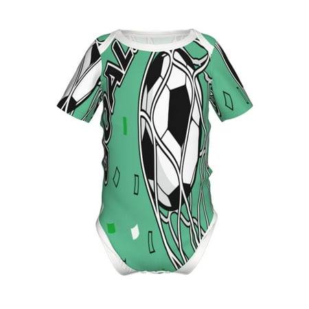 Coaee BALL INSIDE THE NET GOAL for Soft Baby Short-Sleeve Bodysuit Baby Climbing Clothes Baby Girls Boys Bodysuit Romper-6 Months
Coaee BALL INSIDE THE NET GOAL for Soft Baby Short-Sleeve Bodysuit Baby Climbing Clothes Baby Girls Boys Bodysuit Romper-6 Months