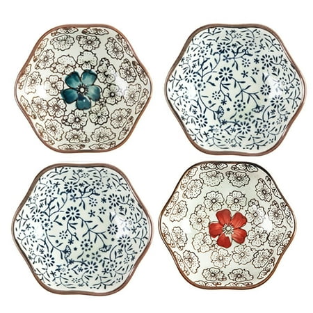 Haifle/Sauce Dishes Dipping Sauce Bowls Ceramic Dipping Bowls Soy Sauce Dish-mixed color-set of 4
Haifle/Sauce Dishes Dipping Sauce Bowls Ceramic Dipping Bowls Soy Sauce Dish-mixed color-set of 4