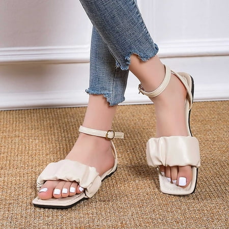 〖Yilirongyumm〗 Beige 39 Slippers For Women Sandals Rubber Open Fashion Casual Toe And Spring Pin Summer Buckle Flat Heel Women s Slipper
〖Yilirongyumm〗 Beige 39 Slippers For Women Sandals Rubber Open Fashion Casual Toe And Spring Pin Summer Buckle Flat Heel Women s Slipper
