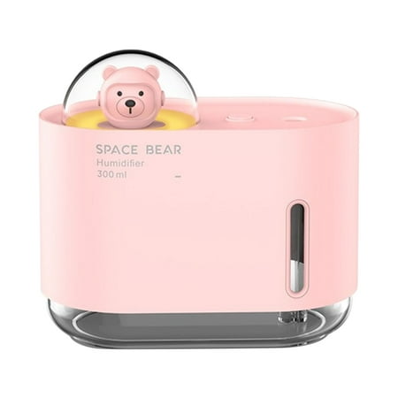 Egmy Mini Usb Air Light Spray Humidifier Home Aromatherapy Single Spray Humidifier 300Ml Pink One Size
