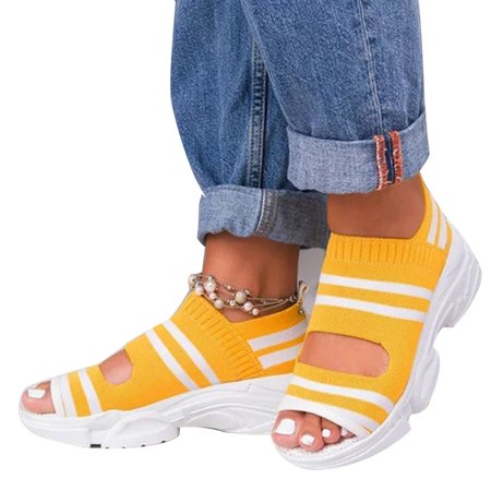 Duretiony Woman Platform Sandals Slip On Shoes Anti-slip Walking Knitting Sock Sneakers New
Duretiony Woman Platform Sandals Slip On Shoes Anti-slip Walking Knitting Sock Sneakers New
