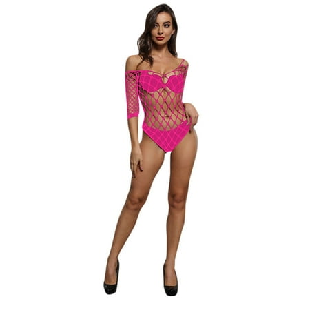 NECHOLOGY Womens plus Size Lingerie Women Lingerie Long Sleeves Fishnet Bodysuit Sexy Mesh Lingerie Sets for Women Sexy Hot Pink One Size
NECHOLOGY Womens plus Size Lingerie Women Lingerie Long Sleeves Fishnet Bodysuit Sexy Mesh Lingerie Sets for Women Sexy Hot Pink One Size