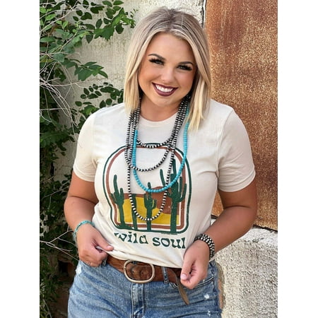 Texas True Threads Wild Soul Tee Heather Dust