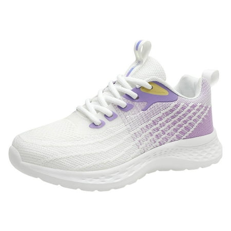 ZIZOCWA Fashion Summer Mesh Breathable Casual Shoes for Women Lace Up Walking Sports Shoes Running Comfortable Thick Sole Non Slip Purple Size40
ZIZOCWA Fashion Summer Mesh Breathable Casual Shoes for Women Lace Up Walking Sports Shoes Running Comfortable Thick Sole Non Slip Purple Size40