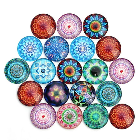 NUOLUX 20pcs 12mm Mixed Color Mosaic Printed Glass Half Round/Dome Cabochons for Jewelry Making F5175
NUOLUX 20pcs 12mm Mixed Color Mosaic Printed Glass Half Round/Dome Cabochons for Jewelry Making F5175