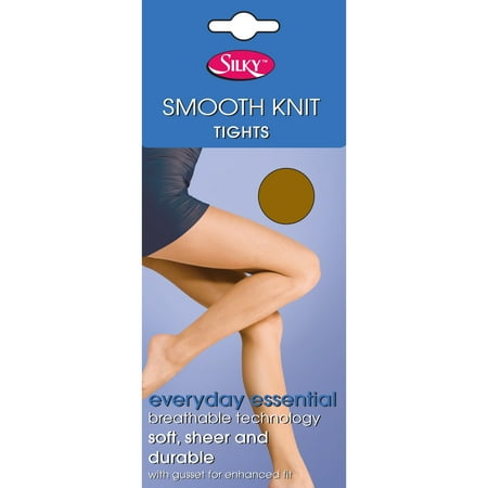 Silky Womens Smooth Knit Tights Extra Size (1 Pairs)