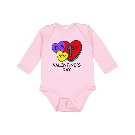 Inktastic 1st Valentine s Day Hearts Gift Baby Boy or Baby Girl Long Sleeve Bodysuit
Inktastic 1st Valentine s Day Hearts Gift Baby Boy or Baby Girl Long Sleeve Bodysuit