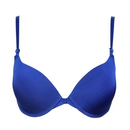 Women Comfortable Adjustable Super Gathering Push Up Bra Femme 3/4 B C Cup Padded Seamless Underwire Bras Blue 75B
Women Comfortable Adjustable Super Gathering Push Up Bra Femme 3/4 B C Cup Padded Seamless Underwire Bras Blue 75B