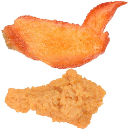 1 Set of Realistic Chicken Wing Simulated Food Decor Imitated Chicken Drumstick
1 Set of Realistic Chicken Wing Simulated Food Decor Imitated Chicken Drumstick